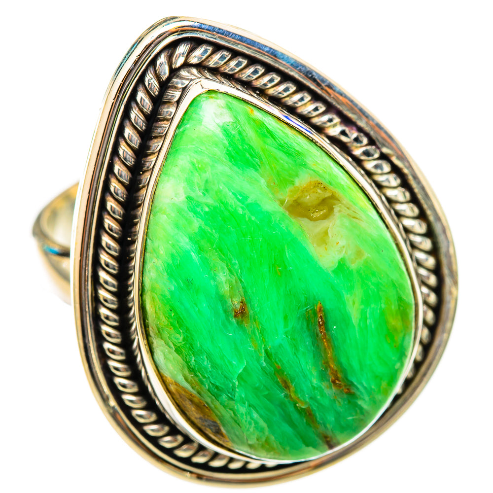 Peruvian Opal Rings handcrafted by Ana Silver Co - RING115328 - Photo 2