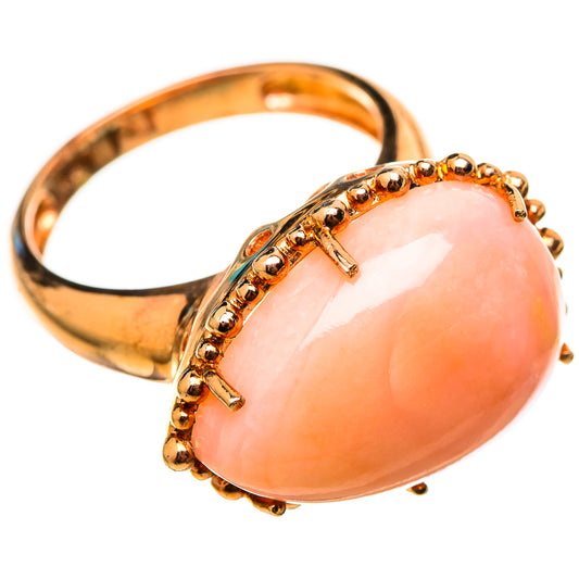 Pink Opal Rings handcrafted by Ana Silver Co - RING115334 - Photo 2