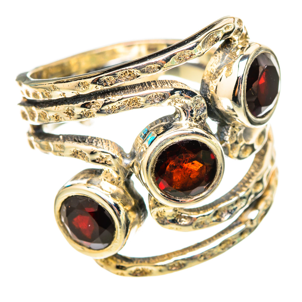 Garnet Rings handcrafted by Ana Silver Co - RING115338 - Photo 2