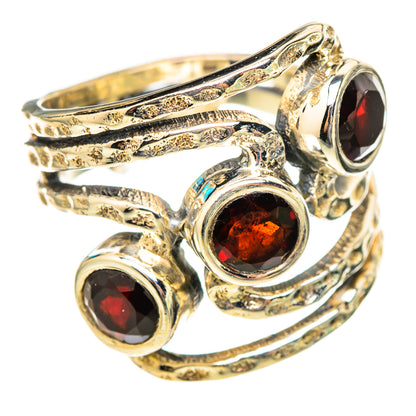 Garnet Rings handcrafted by Ana Silver Co - RING115338 - Photo 2