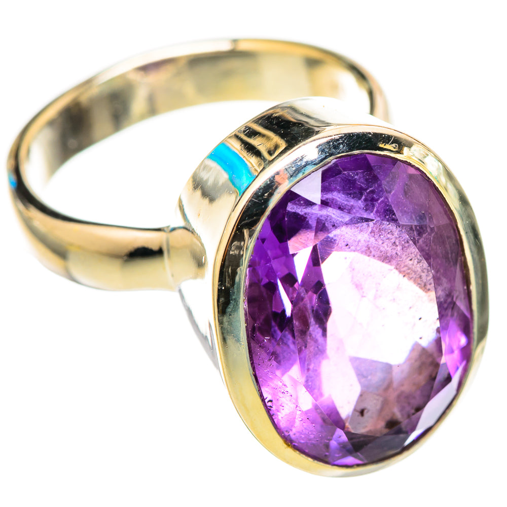 Amethyst Rings handcrafted by Ana Silver Co - RING115340 - Photo 2