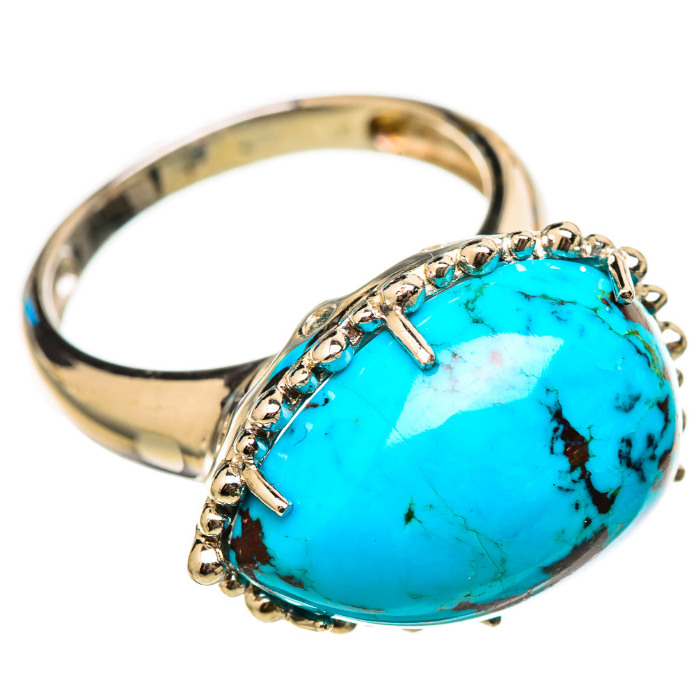 Shattuckite Rings handcrafted by Ana Silver Co - RING115351 - Photo 2