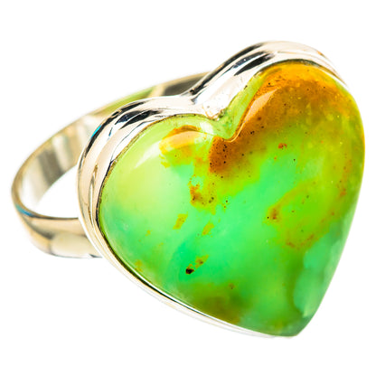 Peruvian Opal Rings handcrafted by Ana Silver Co - RING115356 - Photo 2