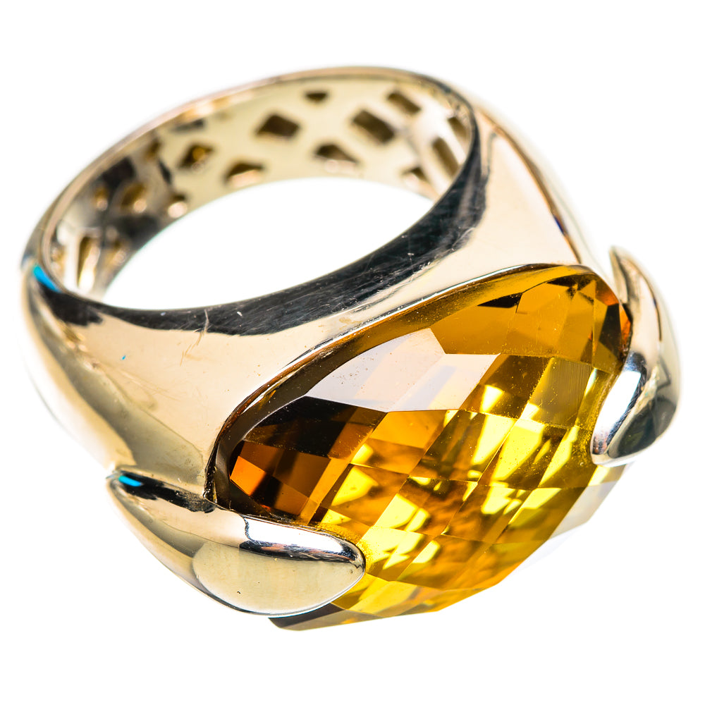 Citrine Rings handcrafted by Ana Silver Co - RING115359 - Photo 2