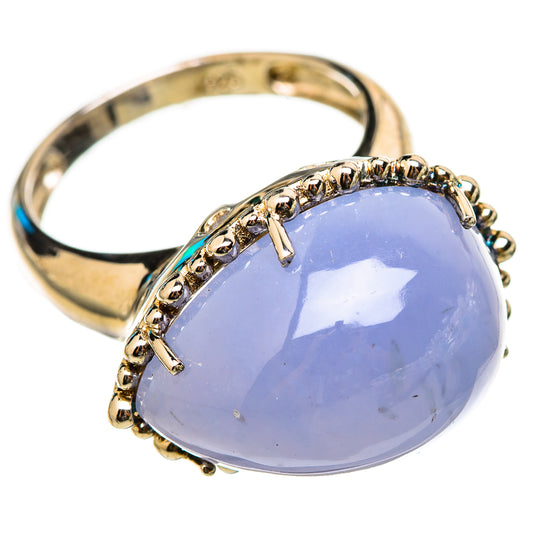 Chalcedony Rings handcrafted by Ana Silver Co - RING115366 - Photo 2