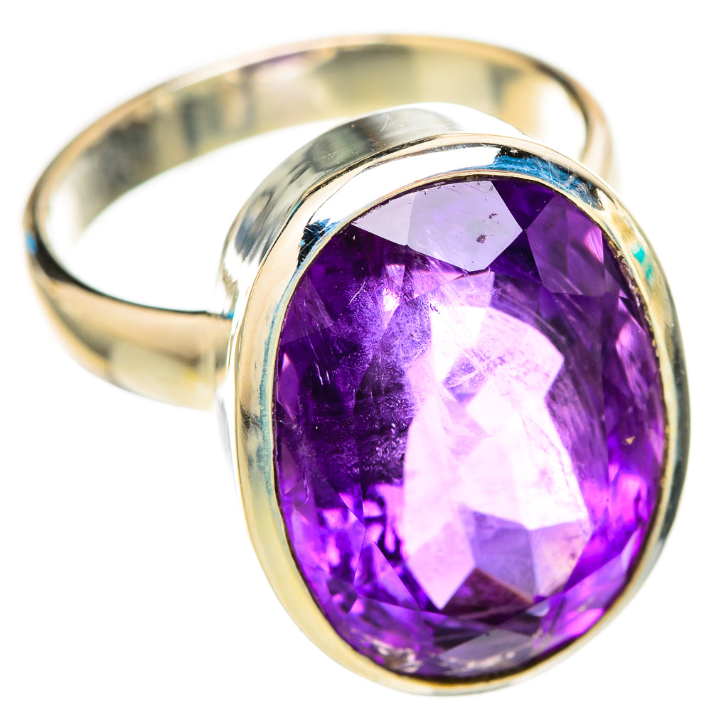 Amethyst Rings handcrafted by Ana Silver Co - RING115367 - Photo 2