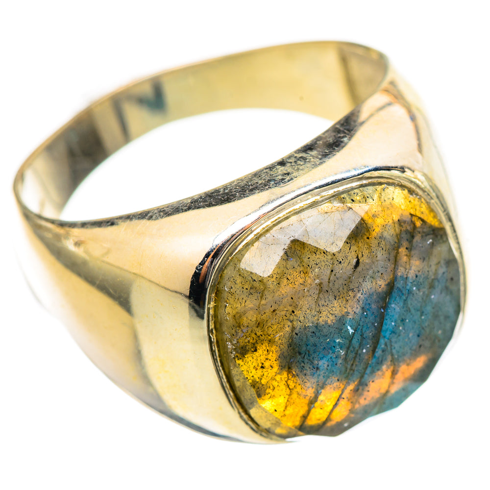 Labradorite Rings handcrafted by Ana Silver Co - RING115381 - Photo 2