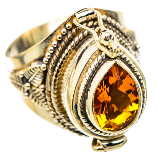 Mandarin Citrine Rings handcrafted by Ana Silver Co - RING115386 - Photo 2