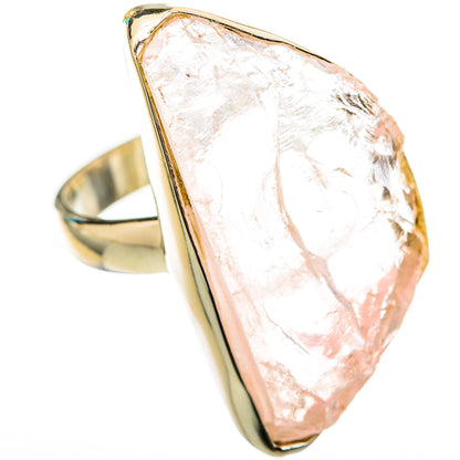 Rose Quartz Rings handcrafted by Ana Silver Co - RING115388 - Photo 2