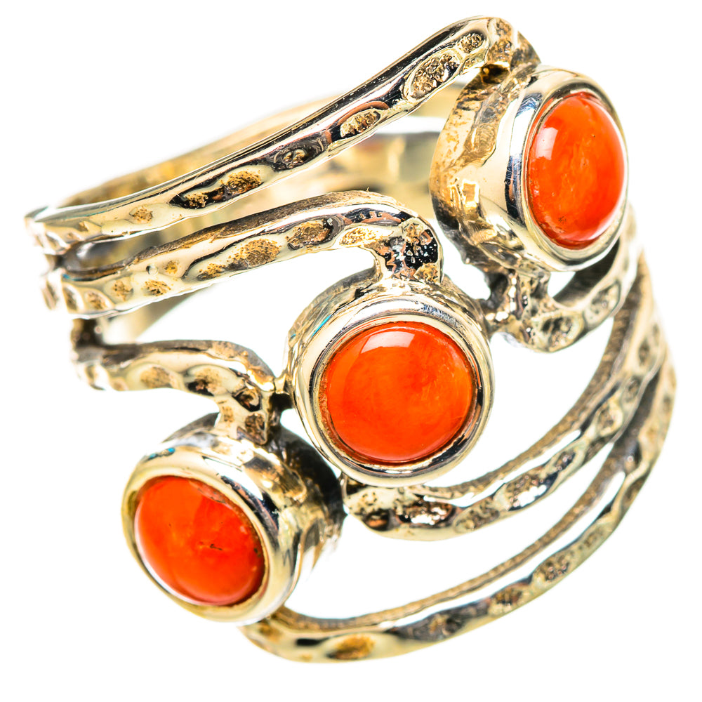 Carnelian Rings handcrafted by Ana Silver Co - RING115390 - Photo 2