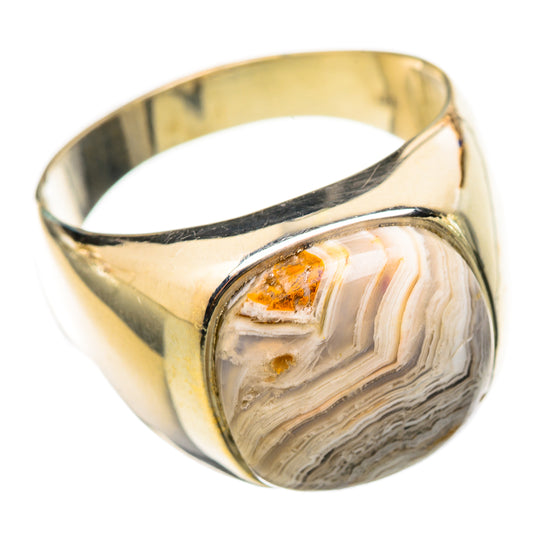 Laguna Lace Agate Rings handcrafted by Ana Silver Co - RING115397 - Photo 2
