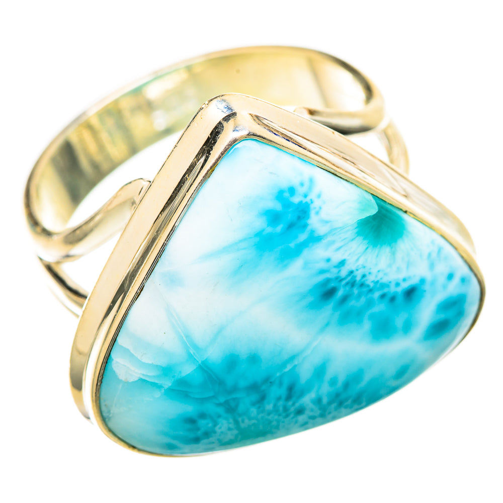 Larimar Rings handcrafted by Ana Silver Co - RING115404 - Photo 2