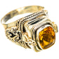 Mandarin Citrine Rings handcrafted by Ana Silver Co - RING115414 - Photo 2