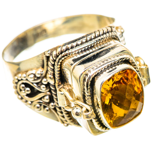 Mandarin Citrine Rings handcrafted by Ana Silver Co - RING115414 - Photo 2