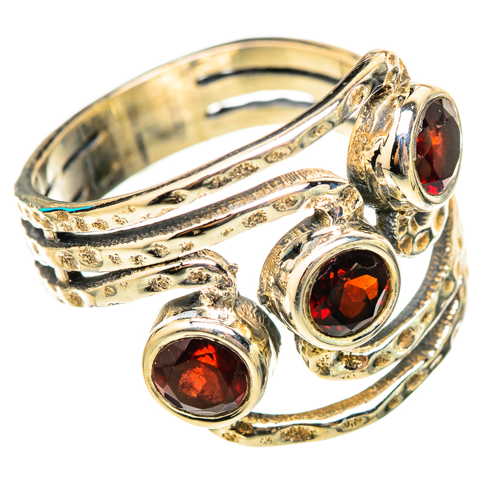 Garnet Rings handcrafted by Ana Silver Co - RING115417 - Photo 2