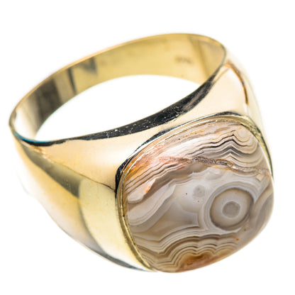 Laguna Lace Agate Rings handcrafted by Ana Silver Co - RING115423 - Photo 2