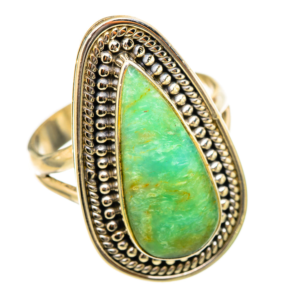 Peruvian Opal Rings handcrafted by Ana Silver Co - RING115436 - Photo 2