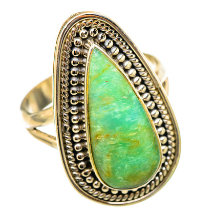 Peruvian Opal Rings handcrafted by Ana Silver Co - RING115436 - Photo 2