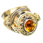Mandarin Citrine Rings handcrafted by Ana Silver Co - RING115437 - Photo 2