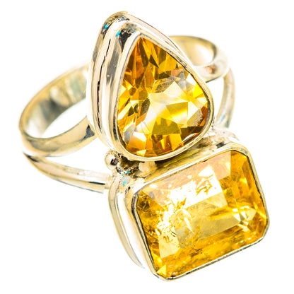 Citrine Rings handcrafted by Ana Silver Co - RING115438 - Photo 2