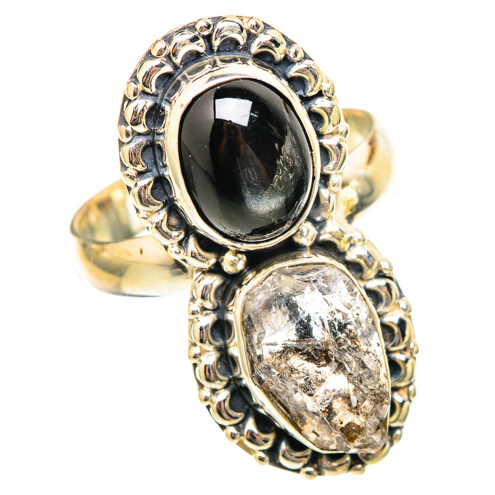 Herkimer Diamond Rings handcrafted by Ana Silver Co - RING115444 - Photo 2