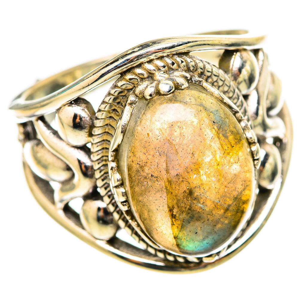Labradorite Rings handcrafted by Ana Silver Co - RING115454 - Photo 2