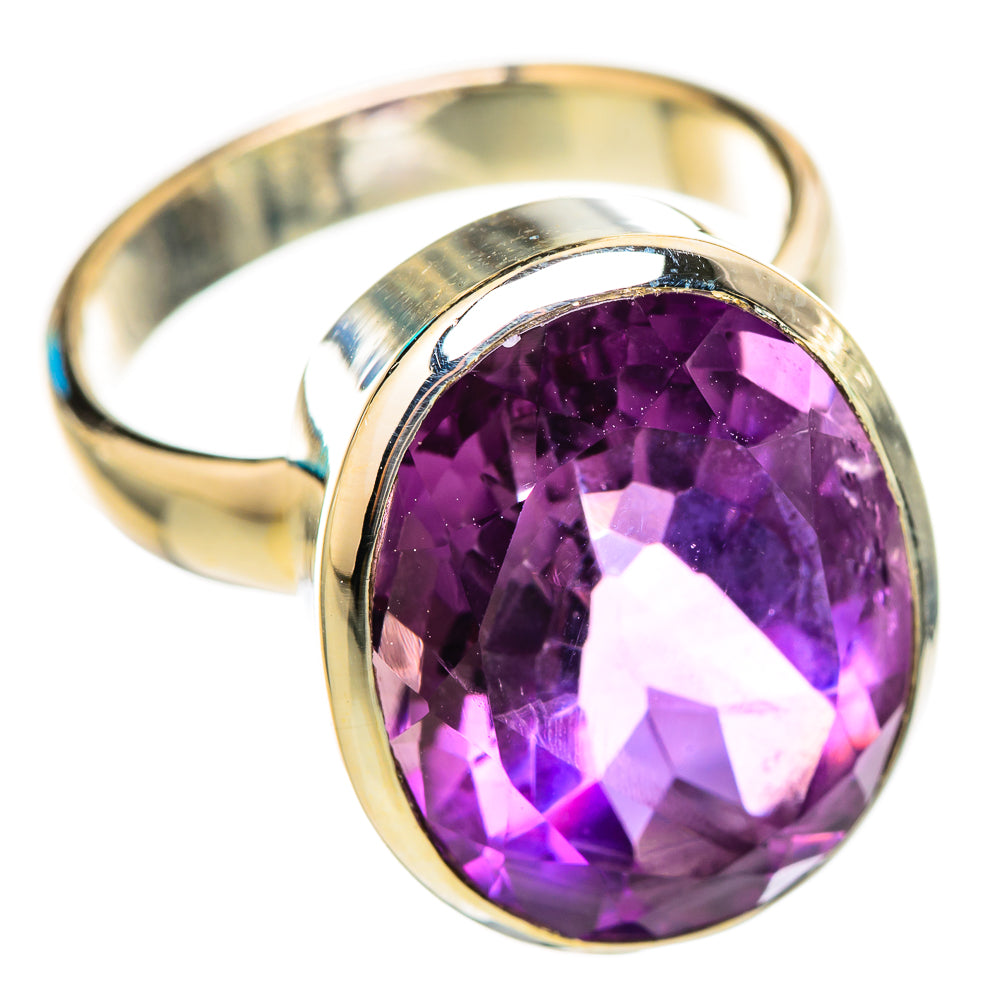 Amethyst Rings handcrafted by Ana Silver Co - RING115462 - Photo 2
