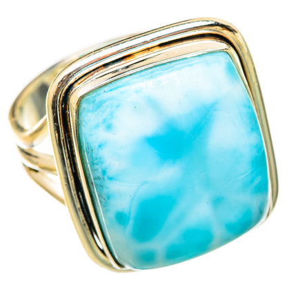 Larimar Rings handcrafted by Ana Silver Co - RING115469 - Photo 2
