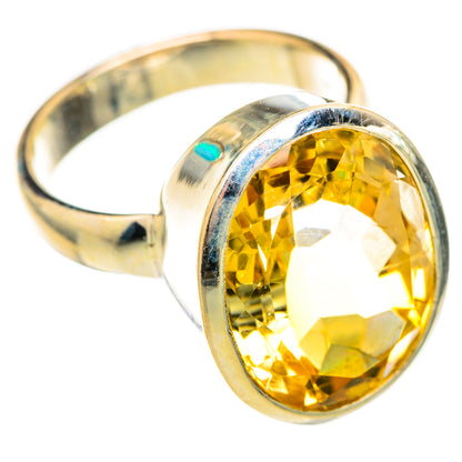 Citrine Rings handcrafted by Ana Silver Co - RING115476 - Photo 2