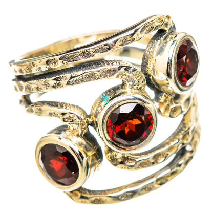 Garnet Rings handcrafted by Ana Silver Co - RING115478 - Photo 2