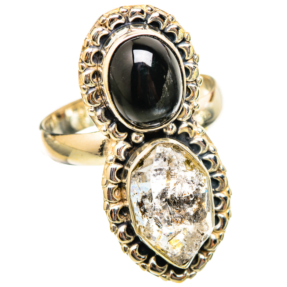 Herkimer Diamond Rings handcrafted by Ana Silver Co - RING115483 - Photo 2