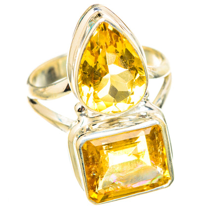 Citrine Rings handcrafted by Ana Silver Co - RING115490 - Photo 2