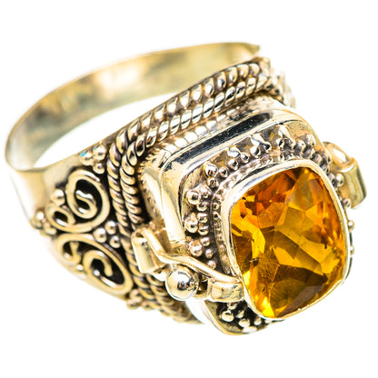 Citrine Rings handcrafted by Ana Silver Co - RING115491 - Photo 2