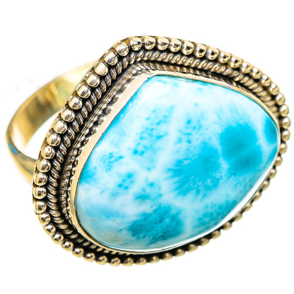 Larimar Rings handcrafted by Ana Silver Co - RING115504 - Photo 2