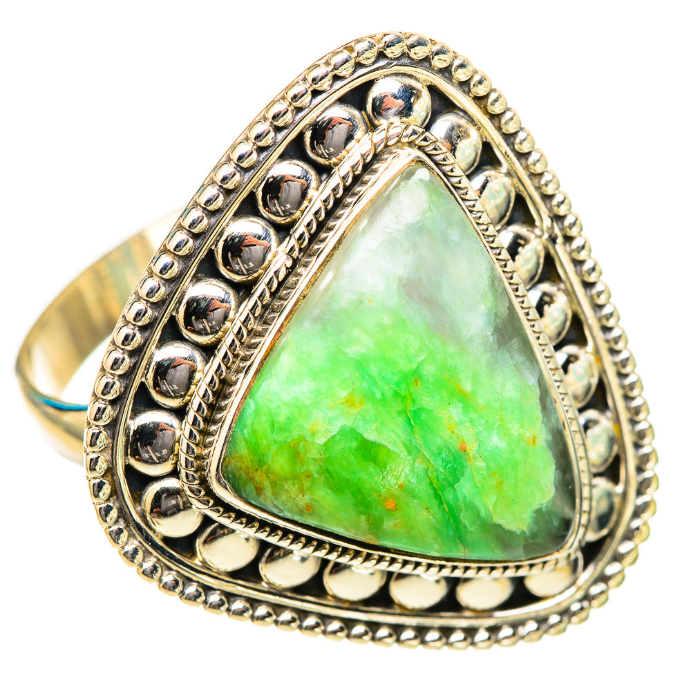 Peruvian Opal Rings handcrafted by Ana Silver Co - RING115514 - Photo 2