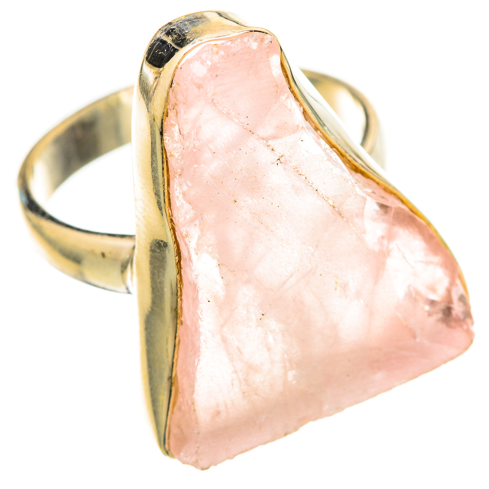 Rose Quartz Rings handcrafted by Ana Silver Co - RING115516 - Photo 2