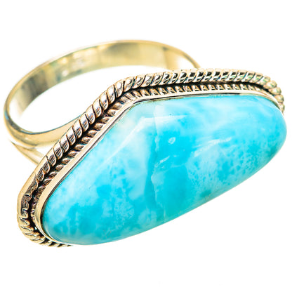 Larimar Rings handcrafted by Ana Silver Co - RING115531 - Photo 2
