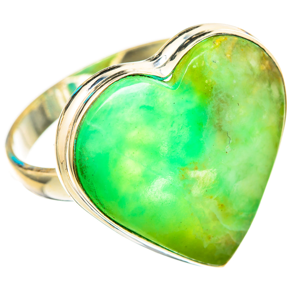 Peruvian Opal Rings handcrafted by Ana Silver Co - RING115532 - Photo 2