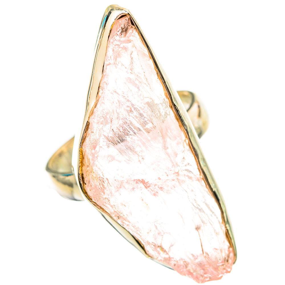 Rose Quartz Rings handcrafted by Ana Silver Co - RING115538 - Photo 2