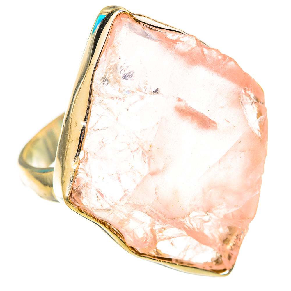 Rose Quartz Rings handcrafted by Ana Silver Co - RING115539 - Photo 2