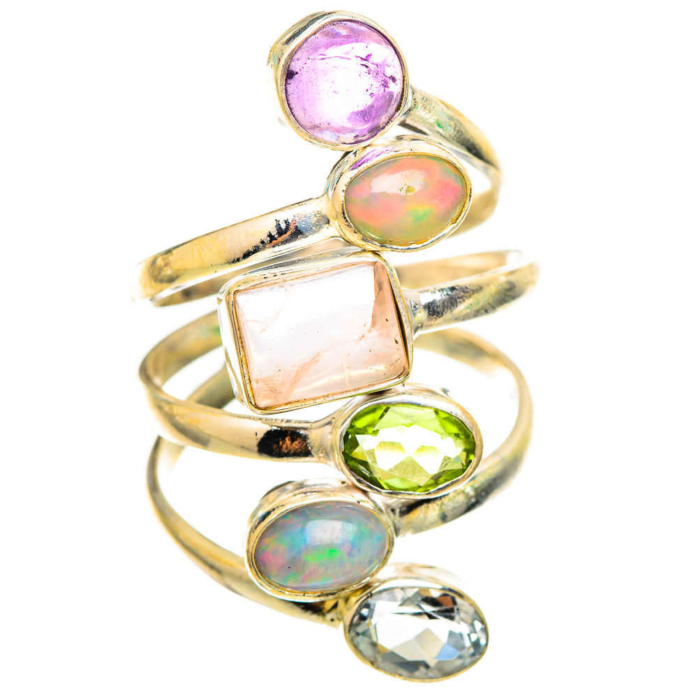Rose Quartz Rings handcrafted by Ana Silver Co - RING115543 - Photo 2