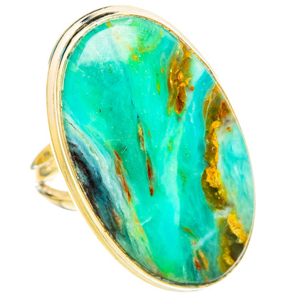 Peruvian Opal Rings handcrafted by Ana Silver Co - RING115546 - Photo 2