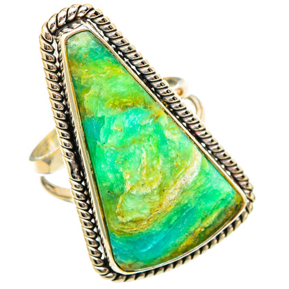 Peruvian Opal Rings handcrafted by Ana Silver Co - RING115551 - Photo 2
