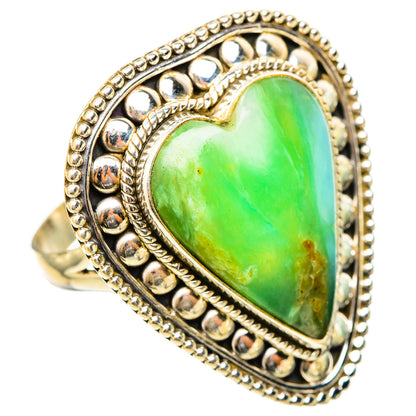 Peruvian Opal Rings handcrafted by Ana Silver Co - RING115553 - Photo 2