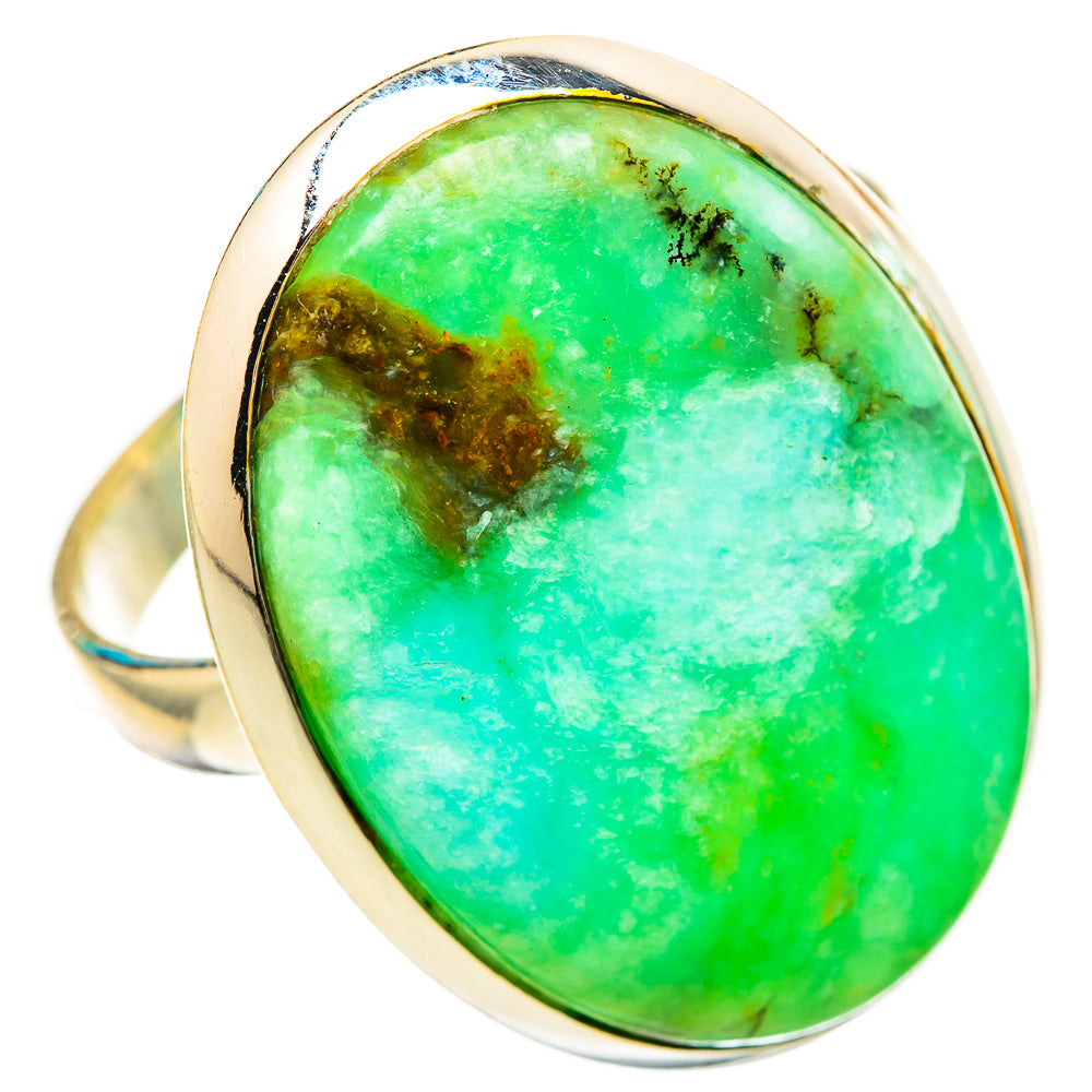 Peruvian Opal Rings handcrafted by Ana Silver Co - RING115564 - Photo 2