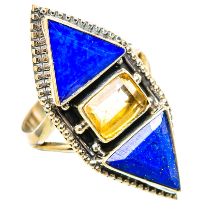 Lapis Lazuli Rings handcrafted by Ana Silver Co - RING115565 - Photo 2