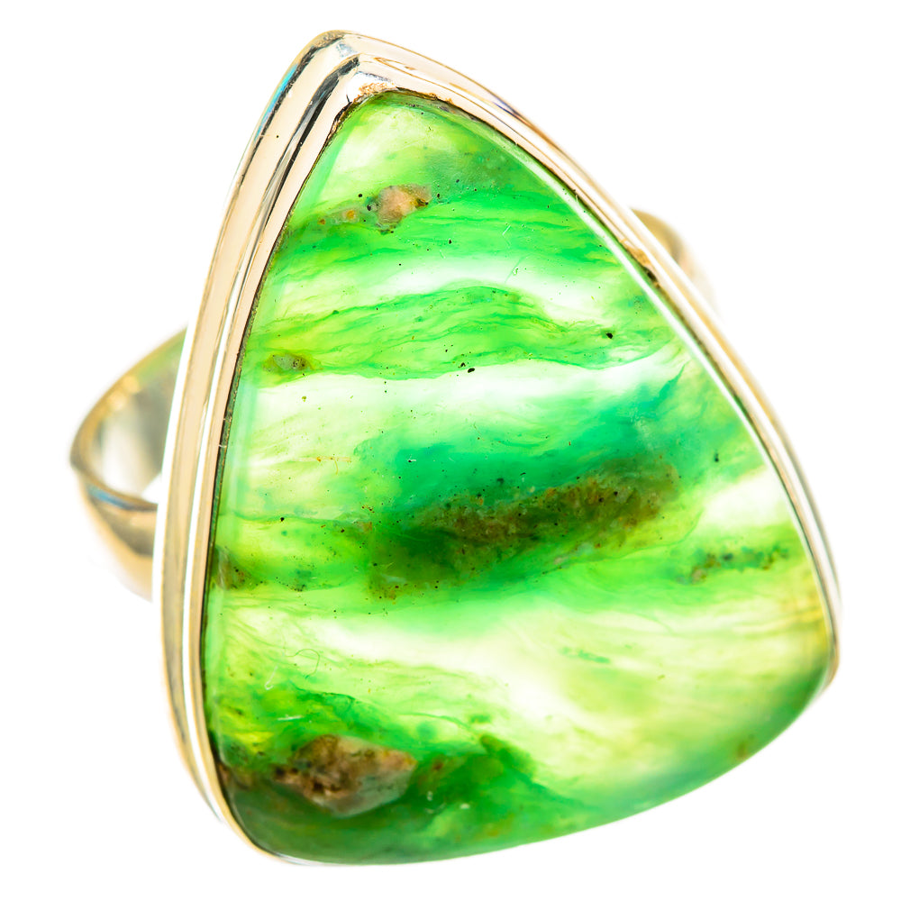 Peruvian Opal Rings handcrafted by Ana Silver Co - RING115568 - Photo 2