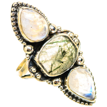 Tourmalinated Quartz Rings handcrafted by Ana Silver Co - RING115571 - Photo 2