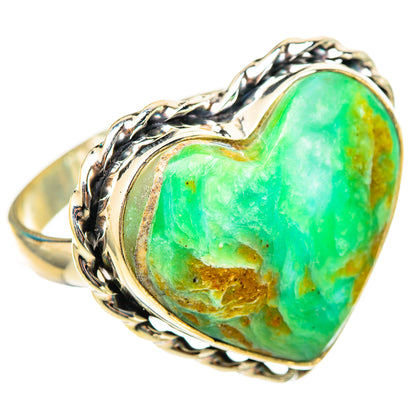 Peruvian Opal Rings handcrafted by Ana Silver Co - RING115584 - Photo 2
