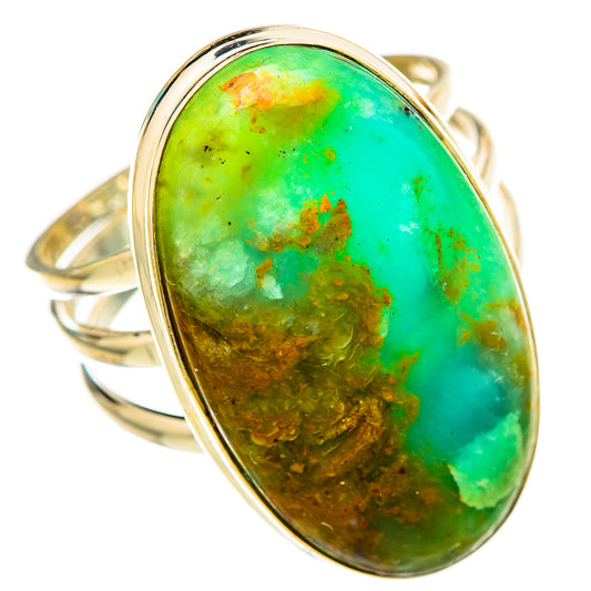 Peruvian Opal Rings handcrafted by Ana Silver Co - RING115586 - Photo 2